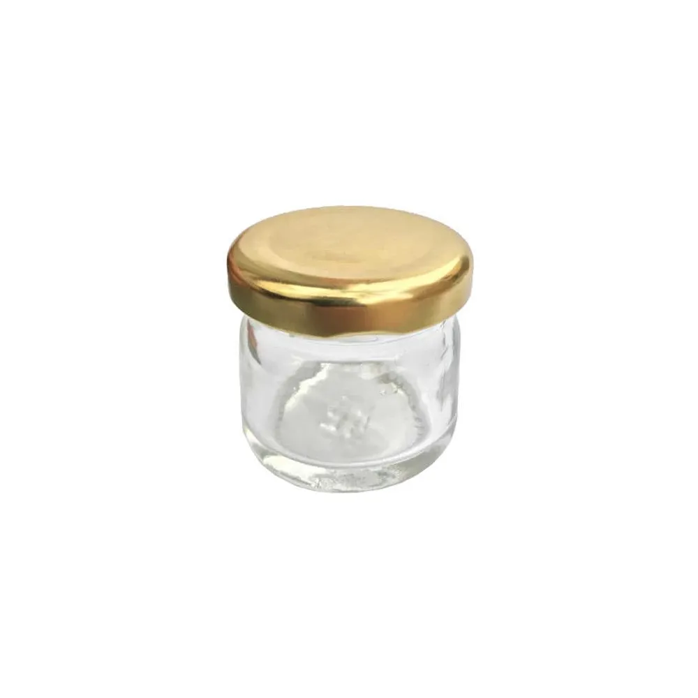 

Jar 10 Pcs Mini Glass Jar Baby Wedding Candy 40 cc 4,2 cm * 5 cm Wedding Party Henna Night elegant Prom Cocktail Dubai