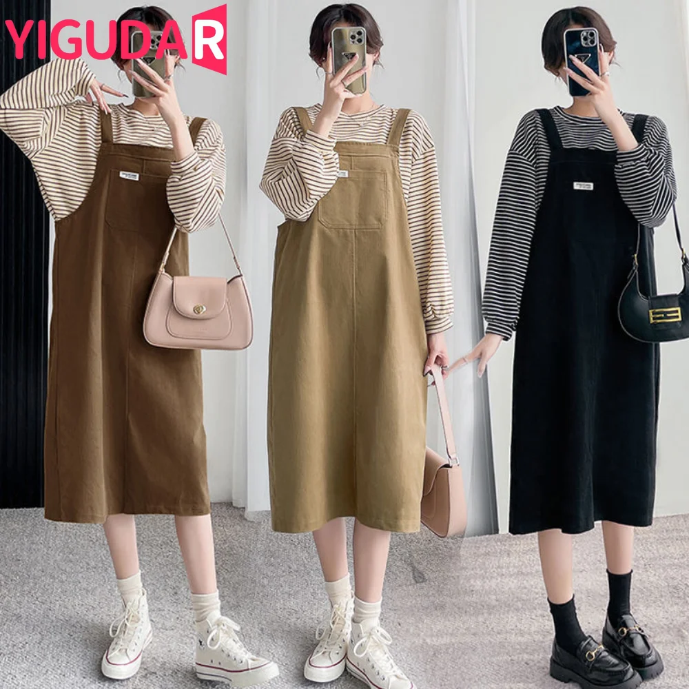 Strap Dresses Maternity Overalls For Pregnant Women Suspender Dresses Pregnancy Clothing Maternity Vestidos Summer Dresses 2023