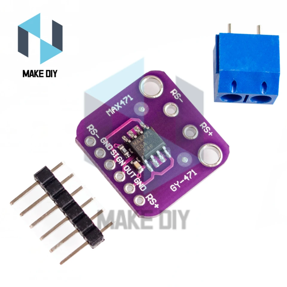 GY-471 MAX471 Высокоточный 0-3A DC 3-25V модуль детектора напряжения тока, мини тестовая плата для Arduino GY-471 MAX471 Высокоточный 0-3A DC 3-25V модуль детектора напряжения тока, мини тестовая плата для Arduino