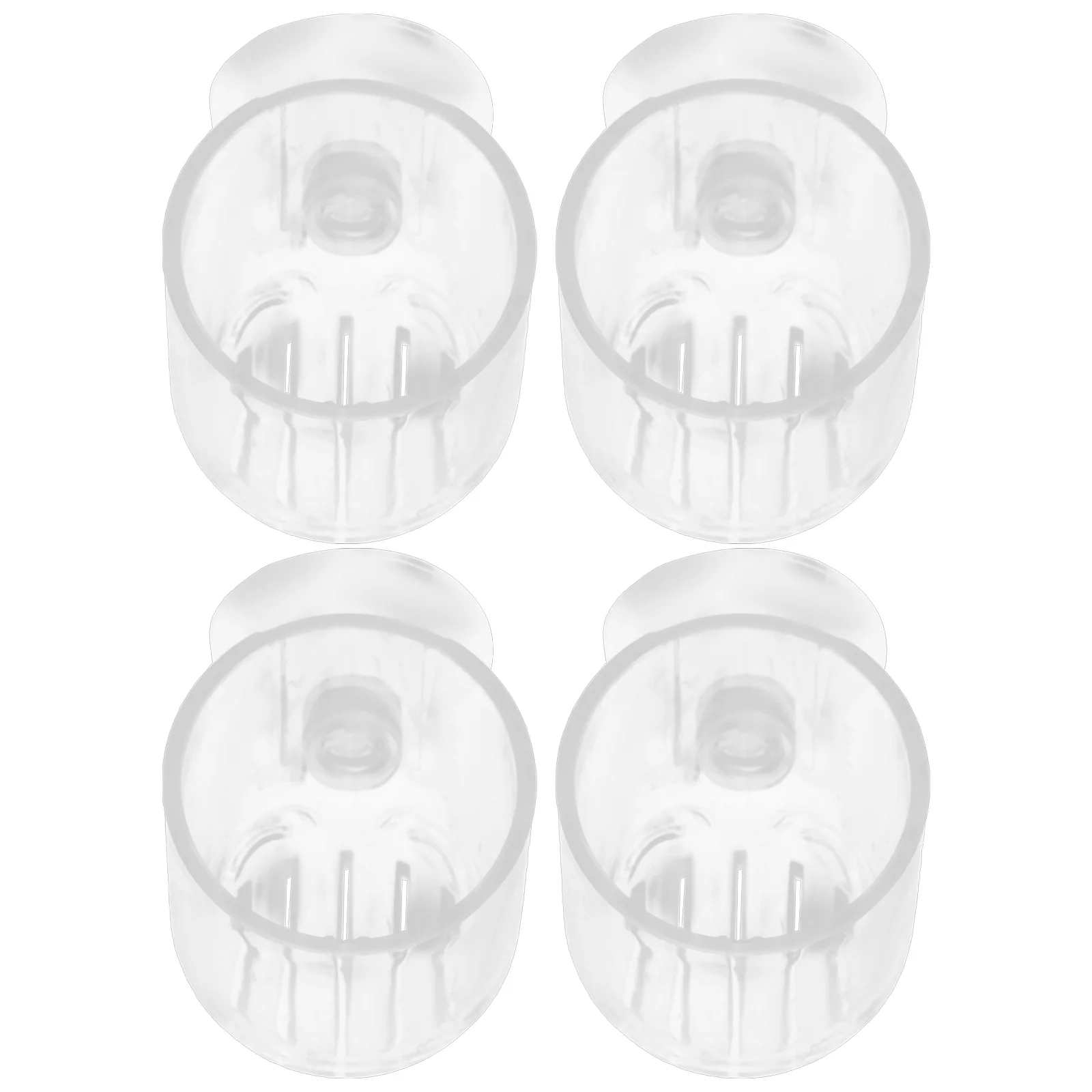 4 шт. подвесные аквариумные кашпо акриловая кормушка для аквариума красные