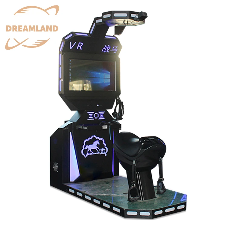 Фото Игровой VR-автомат 9D: Симулятор верховой езды и стрельбы №5