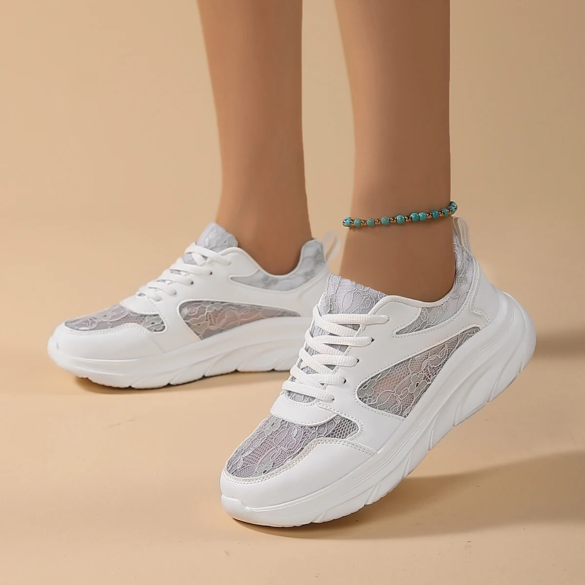 Женские теннисные дышащие сетчатые кроссовки повседневная спортивная обувь на