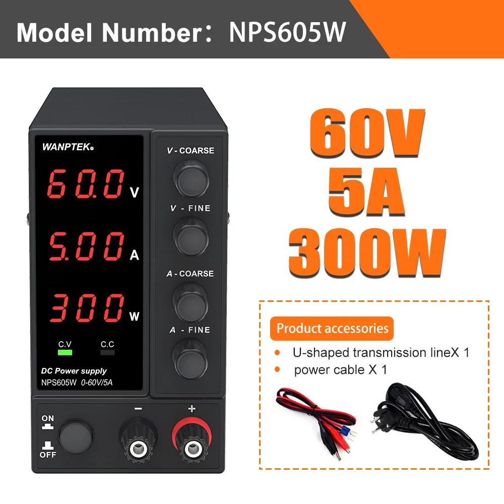 

WANPTEK Регулируемый лабораторный стабилизатор напряжения