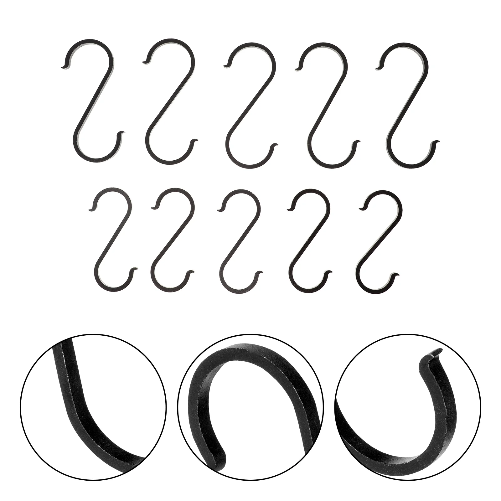 

Hookshanger Hanging Hook Door Clothes Coatlights Metal Heavy Utensils Duty Over Kitchen Shape Bathroomtowel Closet Storage