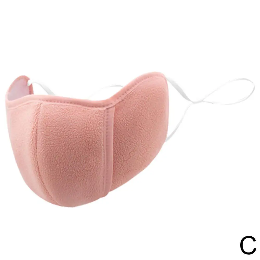 Утолщенная теплая маска ветрозащитная пылезащитная удобная уличная дышащая