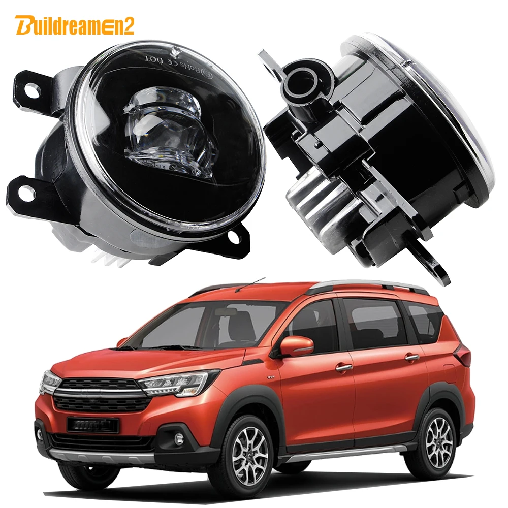 2 светодиодных линз противотуманных фар 30 Вт 8000LM для Suzuki XL-7 2007-2009 XL6 XL7 2019-2023
