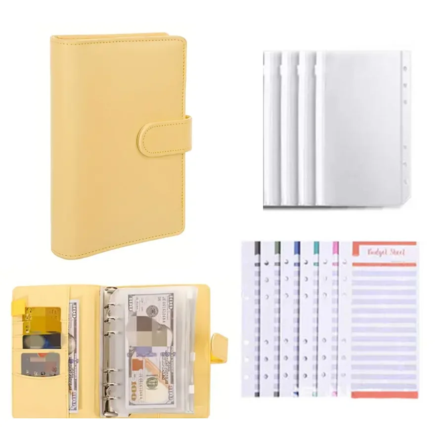 

Цветной блокнот-планировщик из искусственной кожи