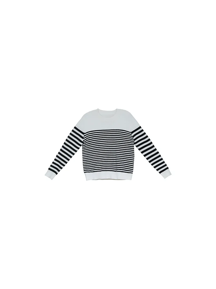 Ecru Soli однотонный белый уже разные осенний вязаный свитер для девочек в разную