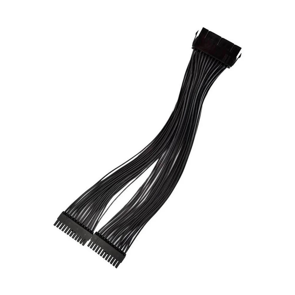 

24-контактный удлинитель питания ATX, кабель для жесткого диска 1007 18AWG, разветвитель, адаптер, кабель расширения для жесткого диска