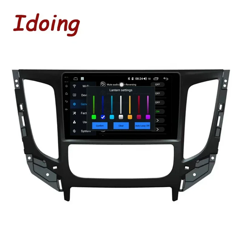 Idoing9 &quotAndroid автомобильный авто Carplay радио аудио видеоплеер для Mitsubishi Triton 2015-2019 GPS