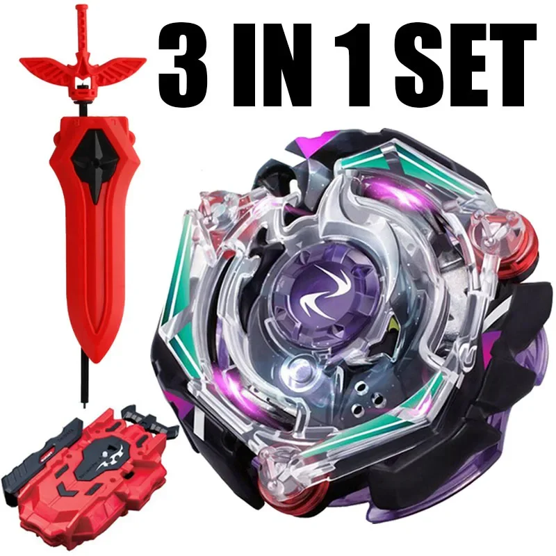 Фото Волчок B-X TOUPIE BURST BEYBLADE Edition Blaze Ragnaruk / Roktavor STARTER B-75 Gold Version с новым пусковым устройством Sword LR №4