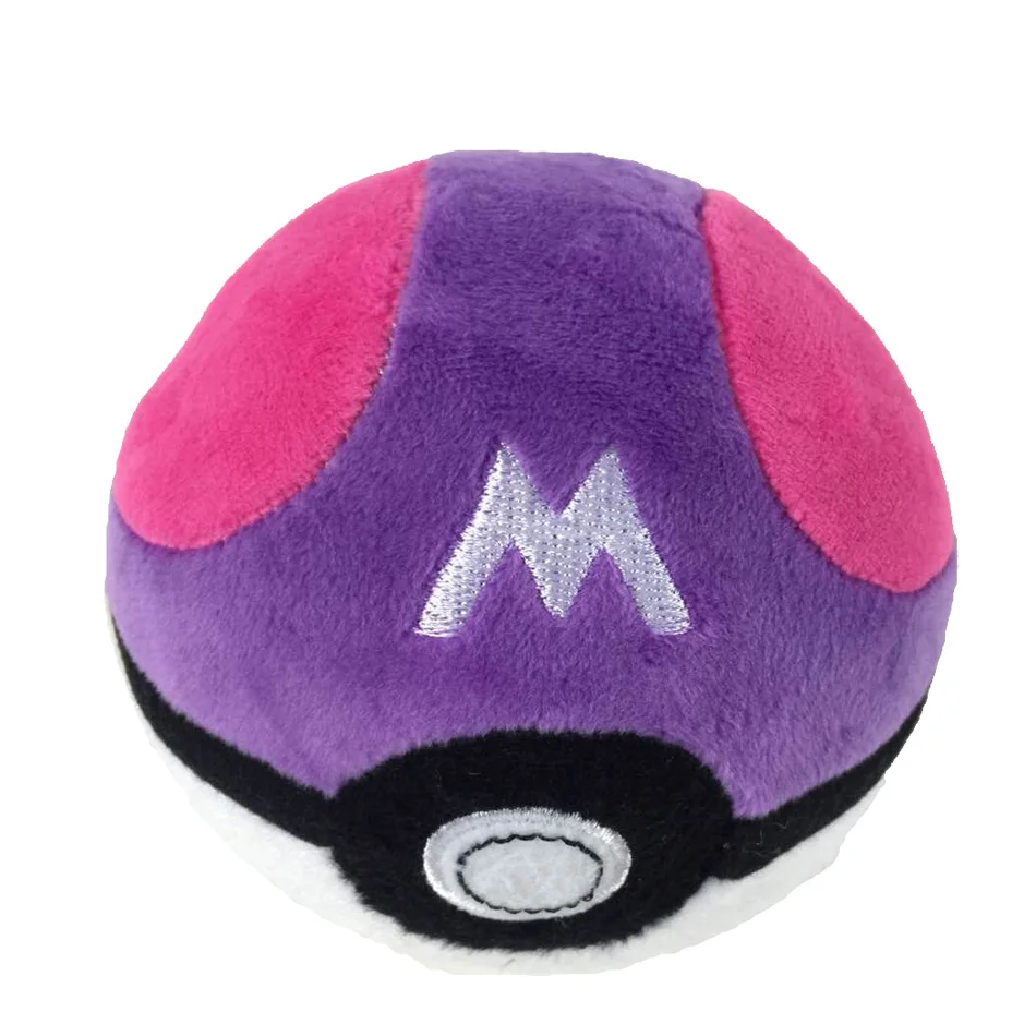 5 видов стилей плюшевые куклы Pokeball 12 см дюймов игрушки Master Ball для детей