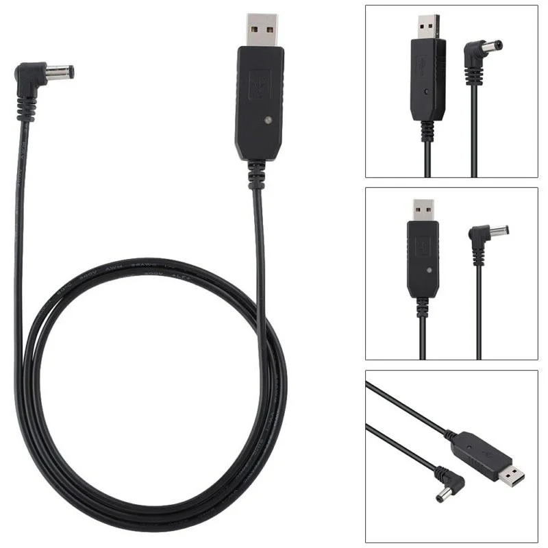 Портативная рация зарядное устройство USB кабель адаптера питания для Baofeng