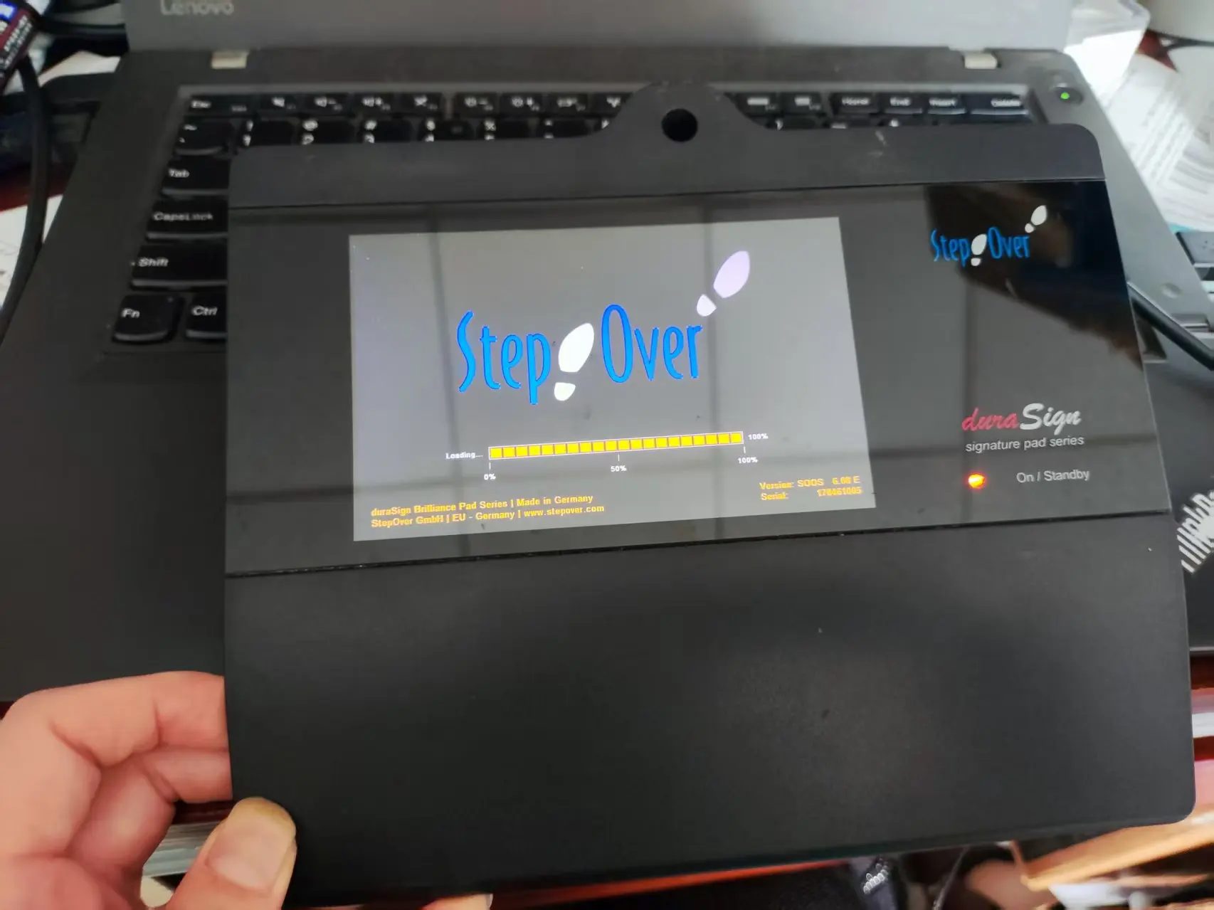 Б/у Signature Pad Tablet StepOver duraSign Brilliance