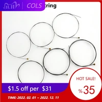 6pcsset electric guitar strings replacement steel string corrosion resistance durable musical instrument guitar part accessory