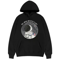inaka power astronaut harajuku graphic print hoodie the whole universe is ours hoodies fitted men women casual loose sweatshirt
