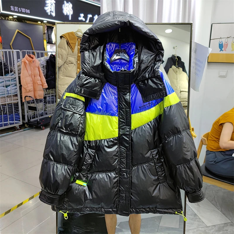 New Women Down Jacket Casual Style Autumn Winter White Duck Down Coats And Parkas Female Outwear