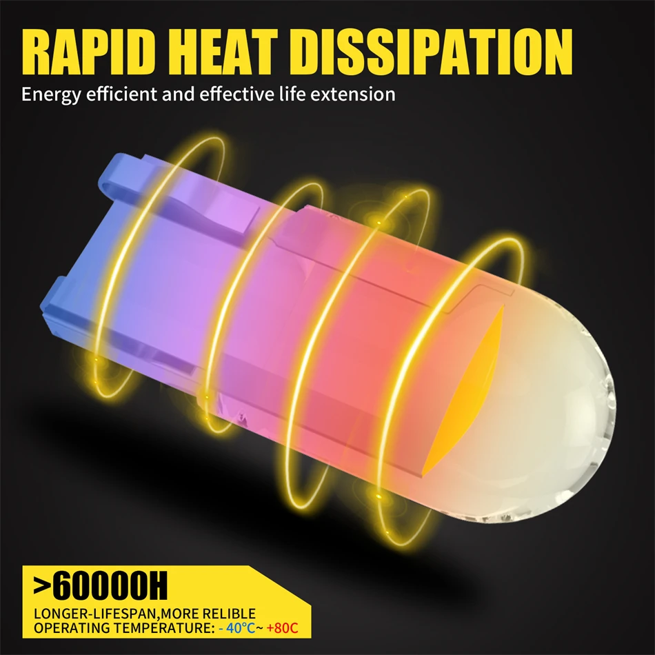 Лампа AILEO T10 168 194 светодиодный W5W со стеклом Canbus COB 192 k 12 В постоянного тока