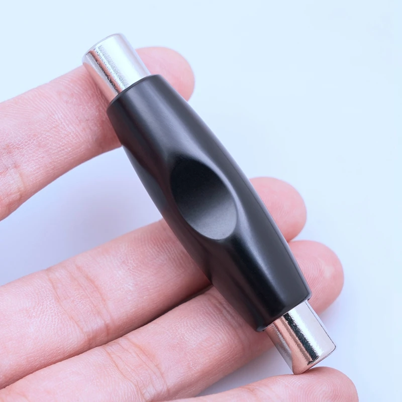 2 шт. 6 35 мм 1/4 дюйма Женский на женский разъем моно аудио соединитель Адаптер