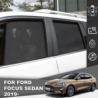 for ford focus mk4 sedan 2018 2022 magnetic car sunshade shield front windshield frame curtain rear side window sun shade visor