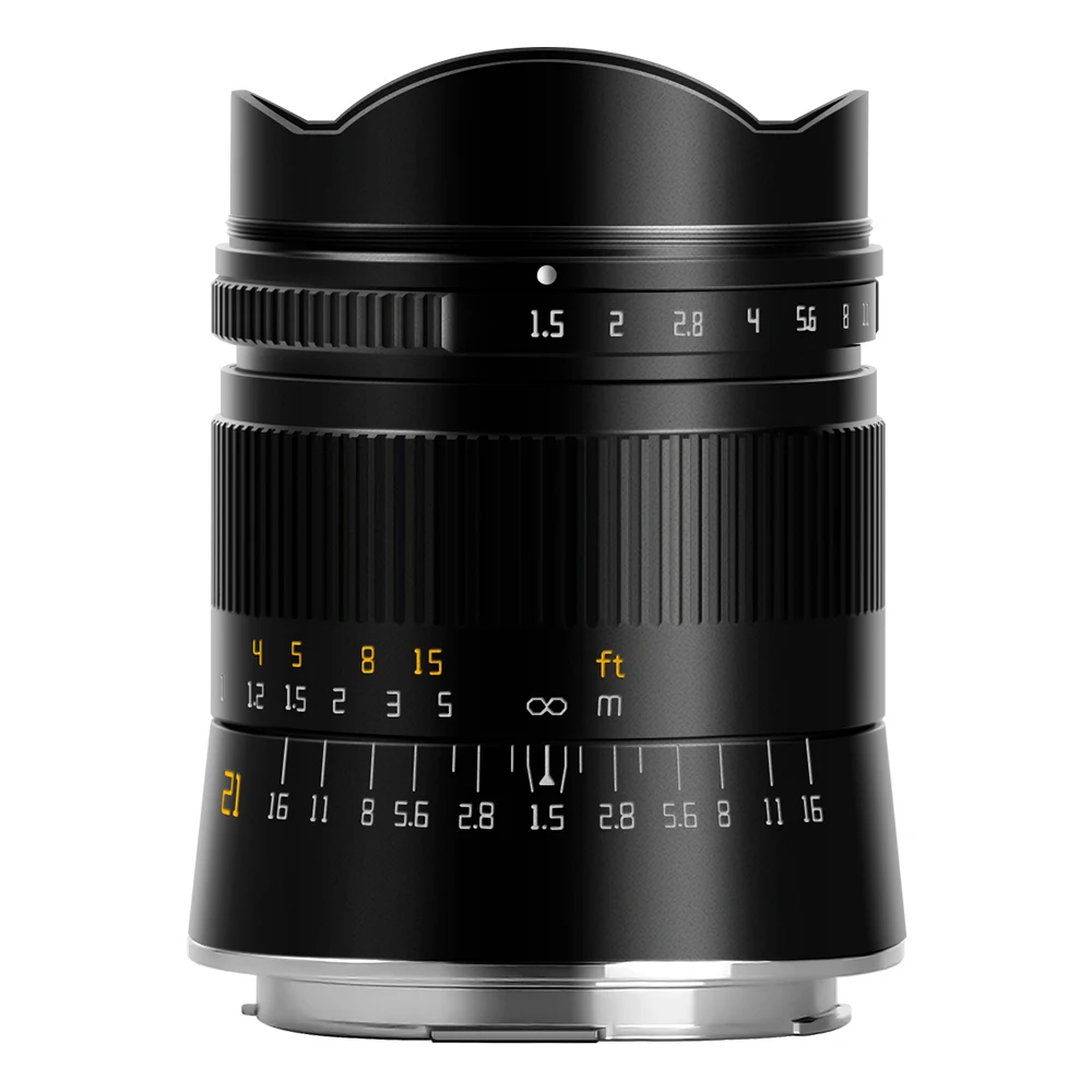 

TTArtisan 21mm F1.5 Full Frame Manual Focus Lens for Sigma/Leica L-Mount Series Mirrorless Camera S1/S1R/S1H/FP/T/TL/SL/CL/TL2