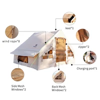 ️ Огромная надувная палатка! 

Вместится вся Ваша семья и парочка медведей ещё точно!