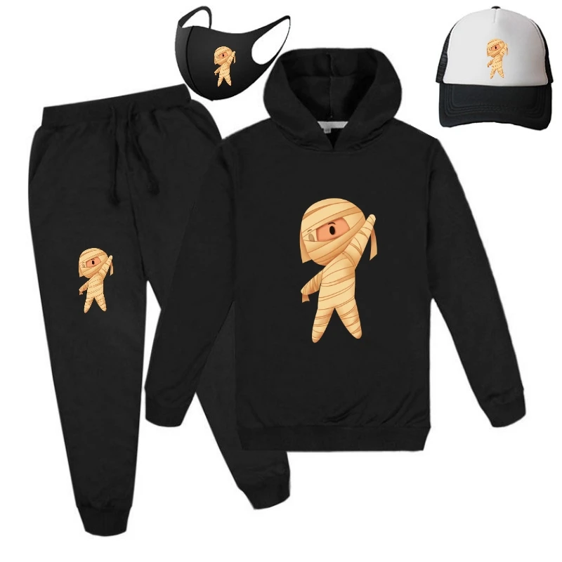 

Детская одежда на Хэллоуин, новинка, Детская толстовка на весну и осень, комплект детской одежды на Хэллоуин