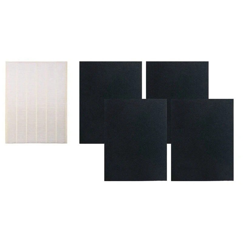

Air Purifier Filters 2PCS HEPA Filter and 8PCS Carbon Cotton Set Replacement for Winix 115115 5300 6300 6300-2 P300 C535