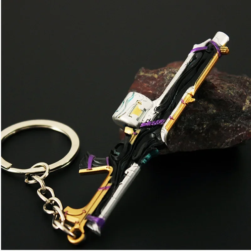 8 см Valorant Melee Reaver Модель оружия Брелок для мужчин Bound Judge Skin EP 06 Act 3 Battle Pass