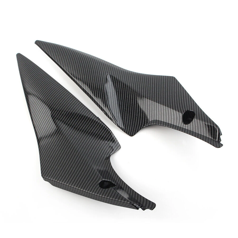 

Cap Tank Side Cover Panel Fairings Motorcycles Accessories ABS Plastic Black Carbon Fiber High Quality Left Right