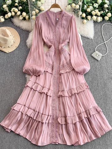 Neploe Кружевное платье для женщин