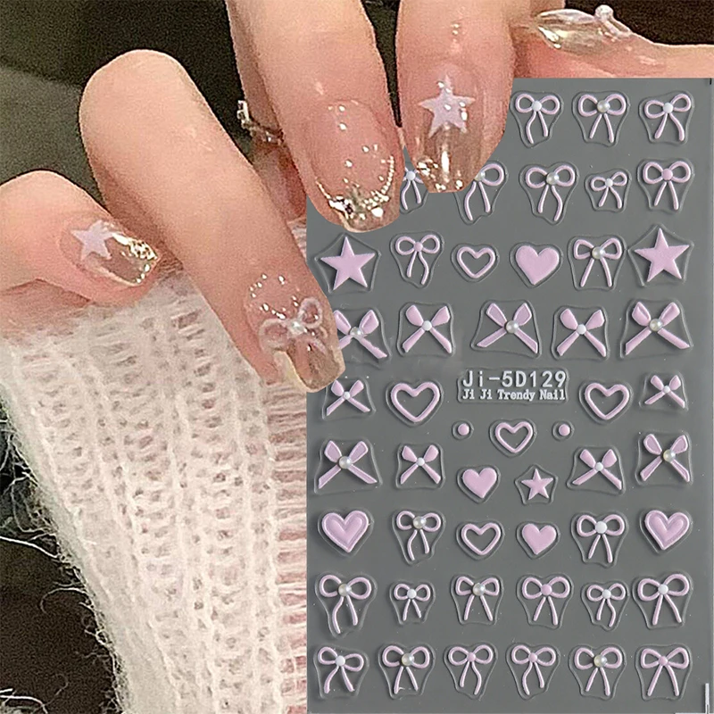 3d-наклейки с кристаллами и бриллиантами для дизайна ногтей наклейка