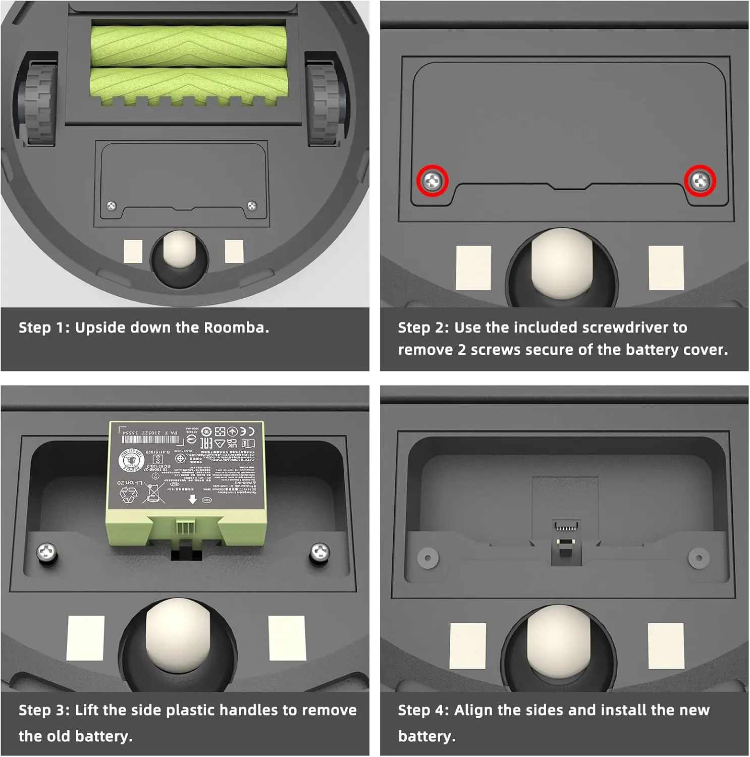 Аккумулятор ABL-D1 для iRobot Roomba