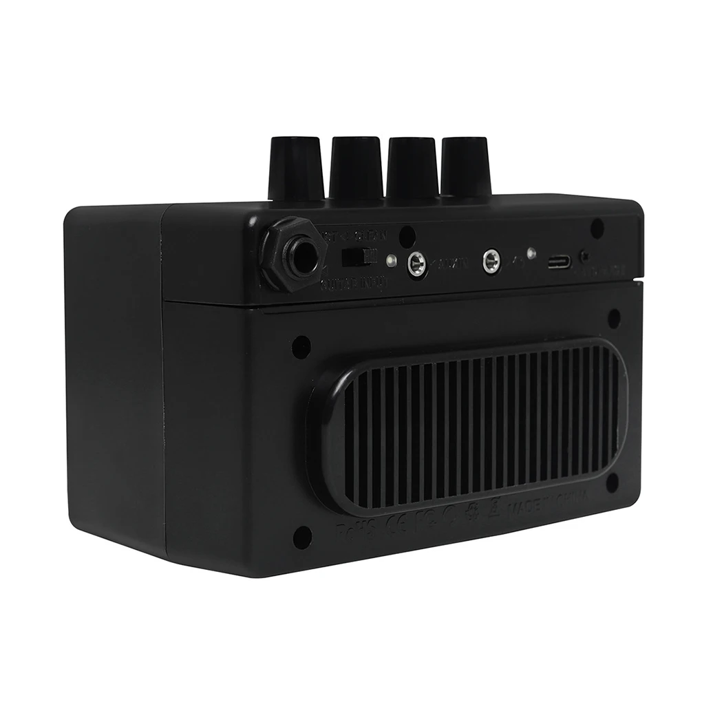 

Mini Guitar Speaker Electric Amplifier Audio Cable Accessory Parts Bass Pedal Effect Music Instrument Performance