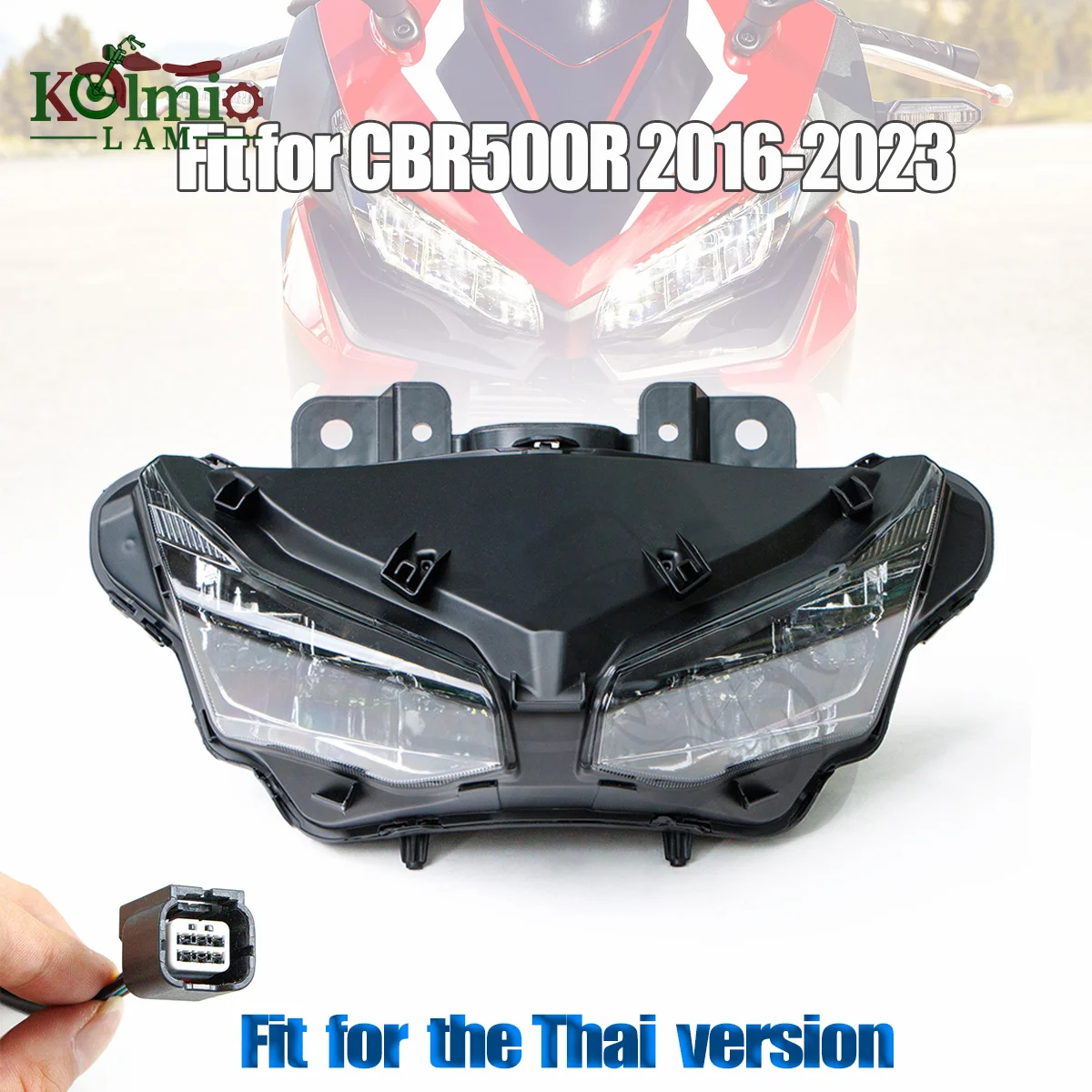 Подходит для 2016 - 2023 HONDA CBR500R CBR500RA мотоциклетная фара в сборе CBR500 R 2017 2018 2019 2020