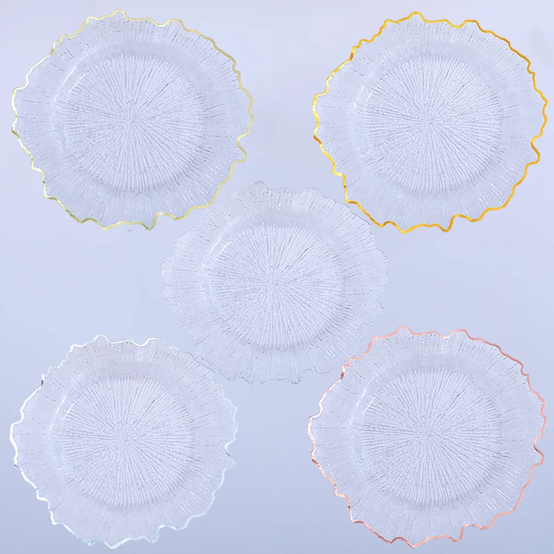 Упаковка Из 6 Прозрачных Многоразовых Зарядных Пластин Диаметром 12 Дюйма Зеркало