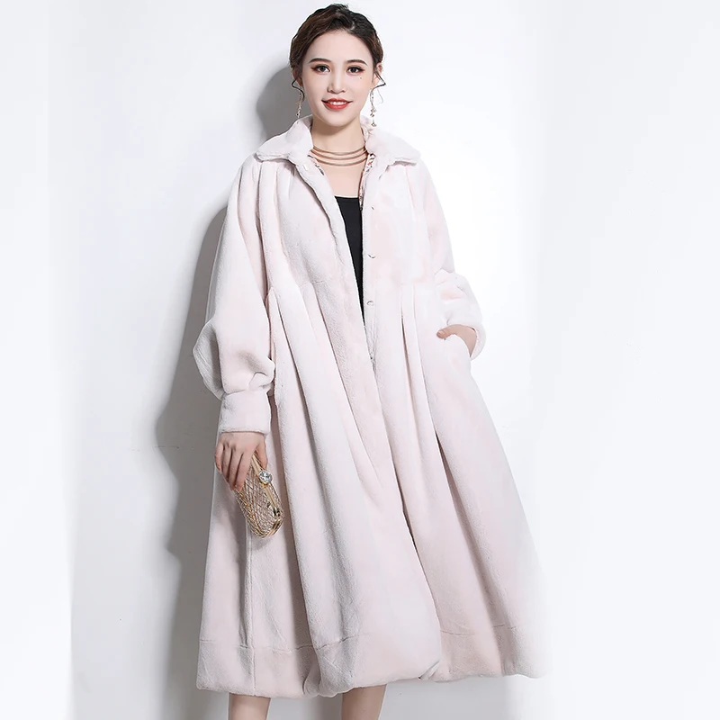 Direct Selling Winter Women's Cold Coat Women Coat Fur Thick Winter Office Lady Other Fur Yes Real Fur Winter Jackets 2022 Woman