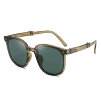 foldable sunglasses with box vintage classic sun glasses 2022 men cycling goggles travel uv400 eyewear lunette de soleil femme