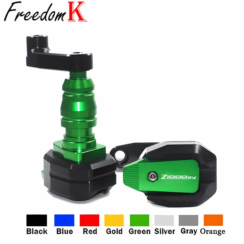 Подходит для Z1000SX 2017 2018 2019 NINJA 1000 защита мотоцикла от падения рамка задняя