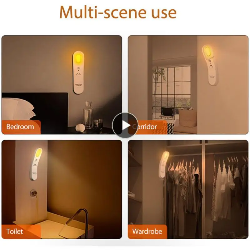 

Creative Home Rechargeable Desk Lamp Smart Human Body Induction Lamp LED Night Light