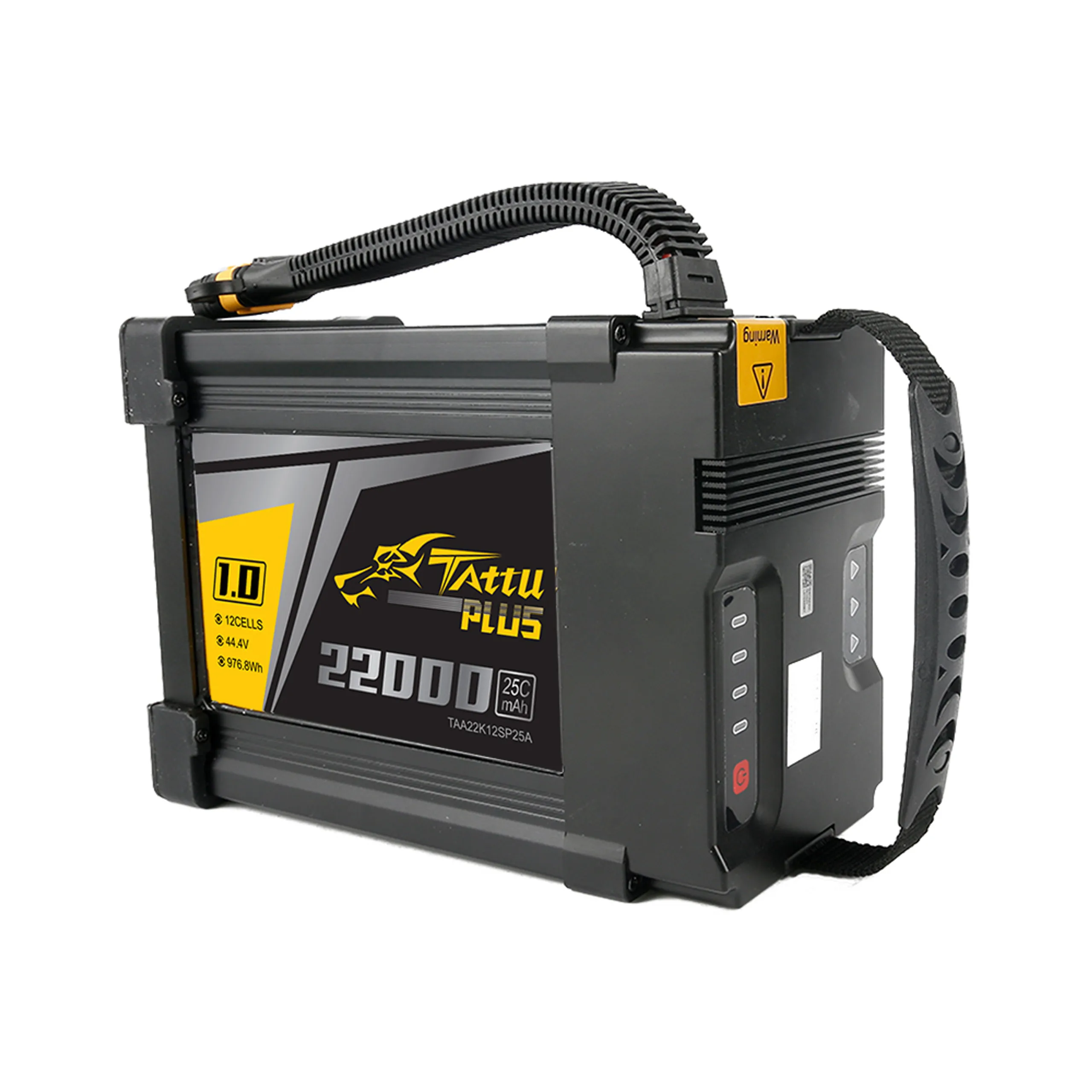 TATTU 12S 22000 мАч 44.4 напряжение и литий-полимерный аккумулятор типа 12s Lipo Smart