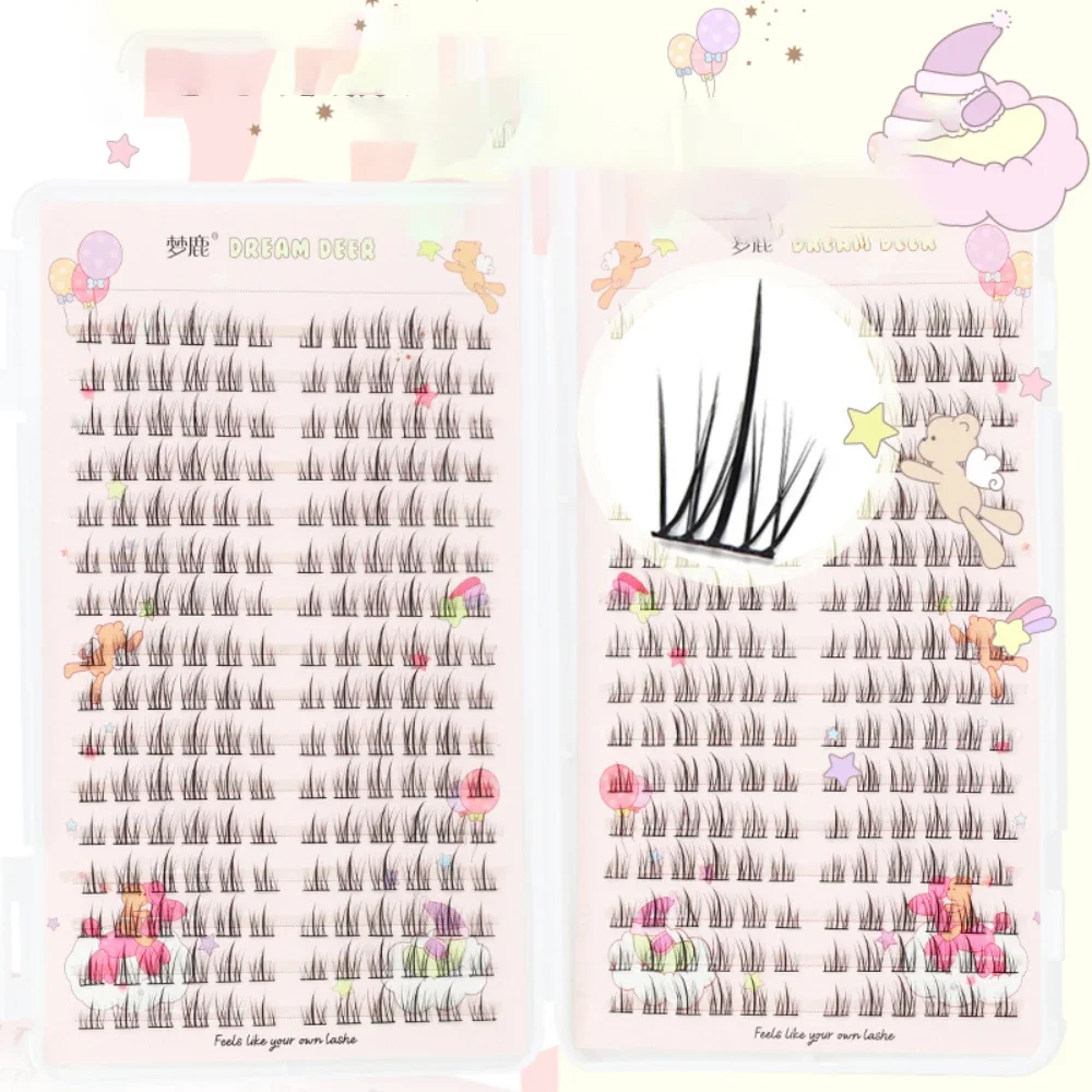 Большой объем ресниц книжка наращивание личные ресницы Солнечный свет Накладные