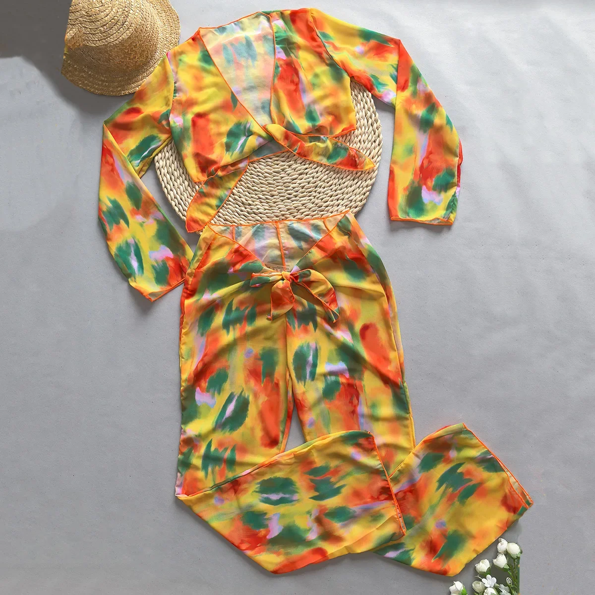 Женские мусульманские купальники комплекты из двух предметов новый женский