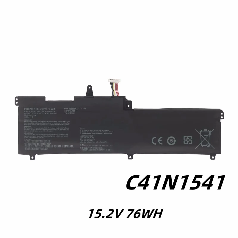 

C41N1541 15.2V 76WH Laptop Battery For ASUS ROG GL702 GL702V GL702VM GL702VS GL702VT GL702VM1A 0B200-02070000