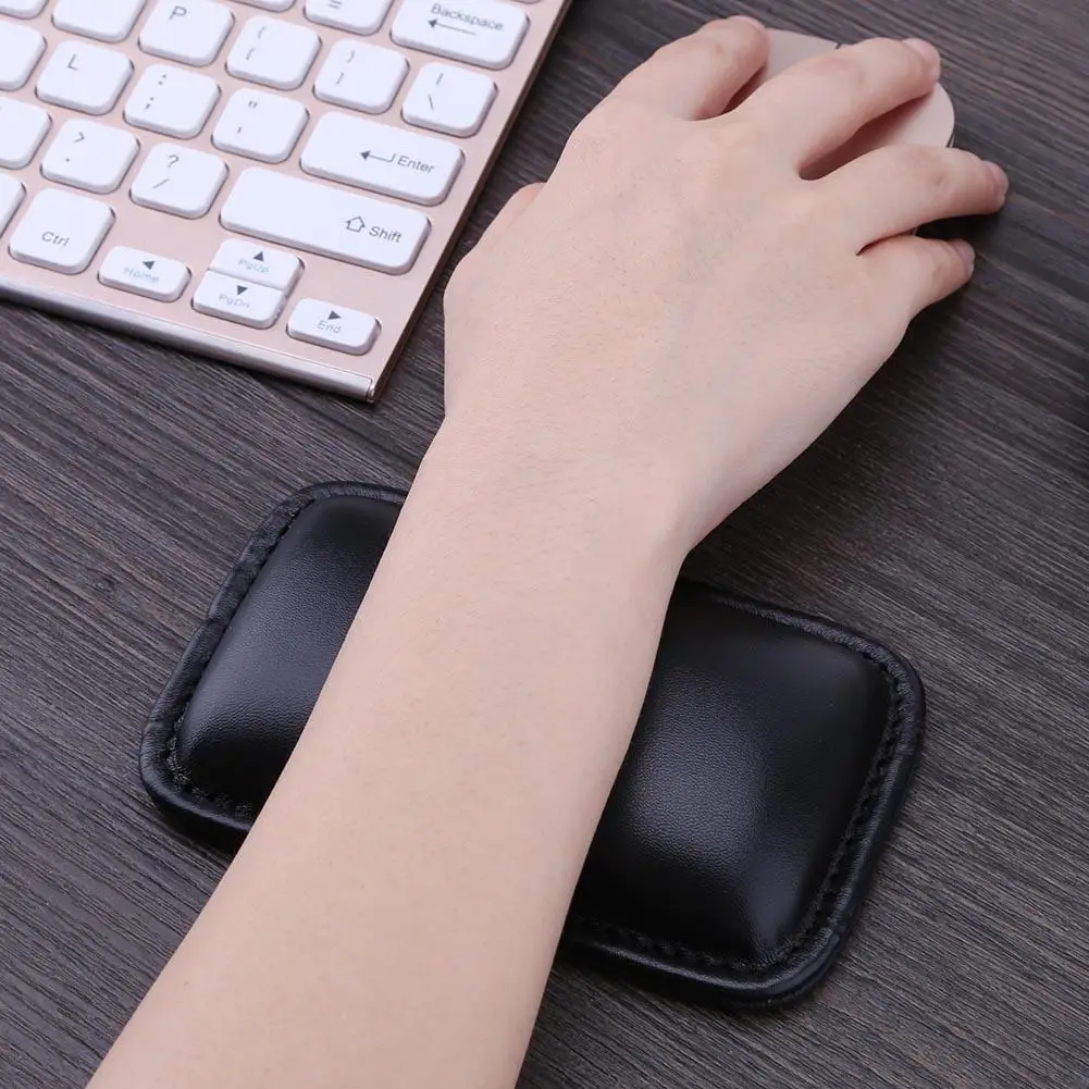 

Коврик для мыши из искусственной кожи для Apple Macbook, ручной держатель для мыши, игровой защитный коврик для рук и запястья, подставка для рук, Р...