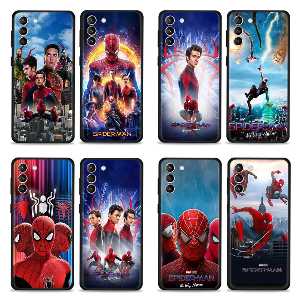 

Phone Case for Samsung Galaxy S20 S21 FE S22 Ultra S10 S9 S8 Plus S10e 5G Note 20 Silicone Cover Marvel Spiderman Tobey Maguire