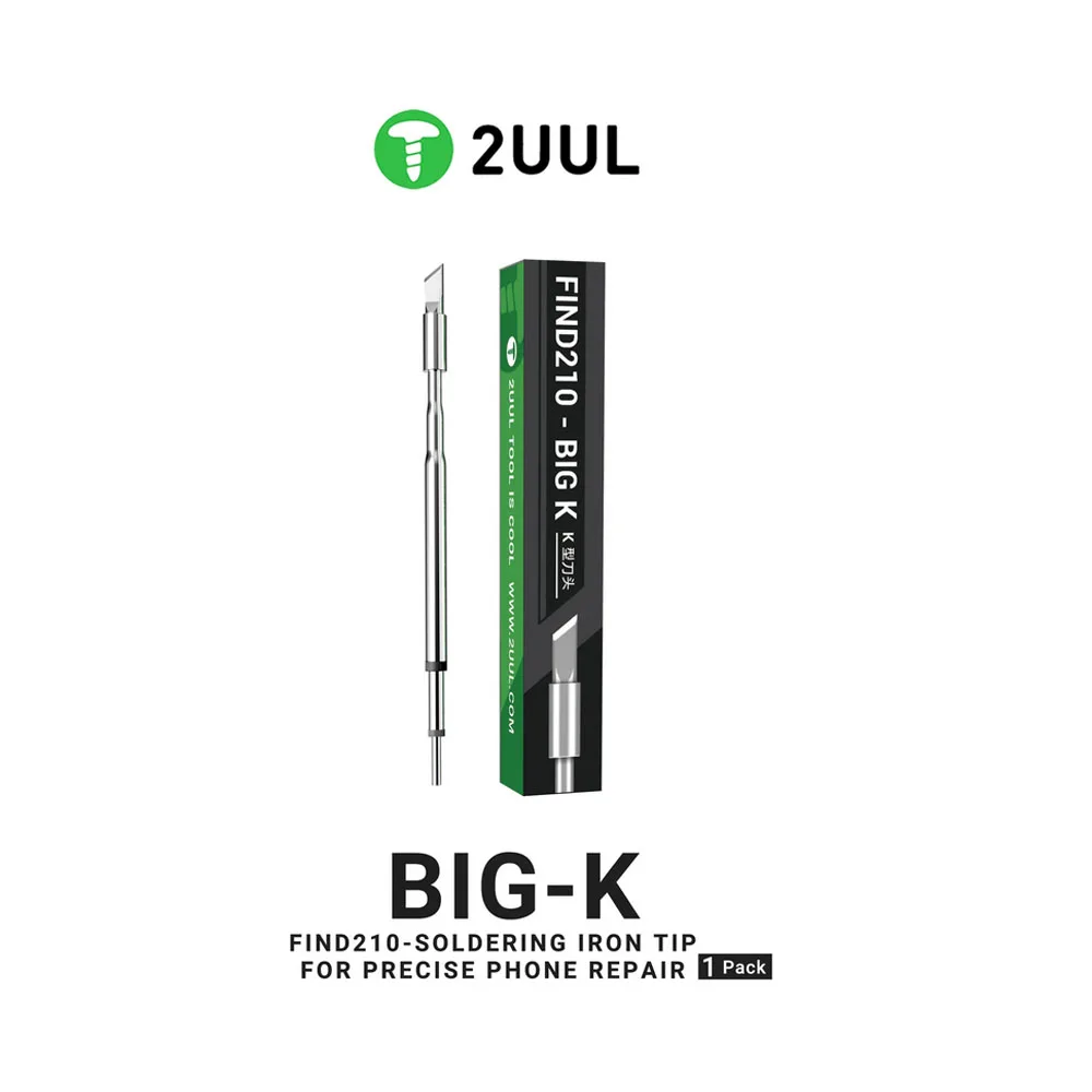 

Паяльное жало 2UUL FD11 Big-K для паяльной станции C210 (1 упаковка)