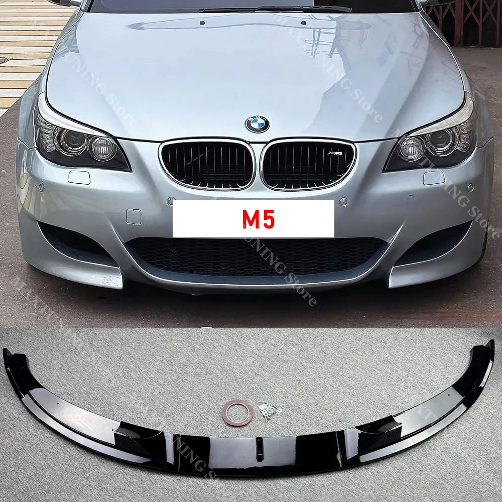 

Для BMW 5 серии E60 E61 M Sport 525i 528i 530i 535i 540i 550i M5 2005-2010 передний бампер, диффузор, сплиттер, спойлер, комплект кузова