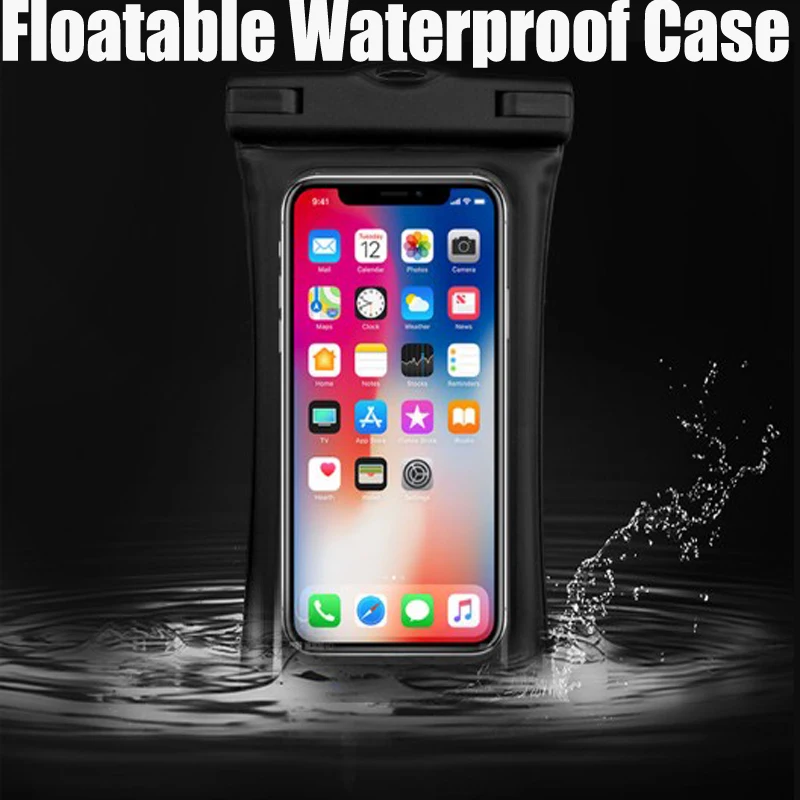 

10pcs Waterproof Phone Case Waterproof Pouch Cell Phone Dry Bag for IPhone 11 Pro XS Max X XR 8 7 6s Plus Floatable Phone cover