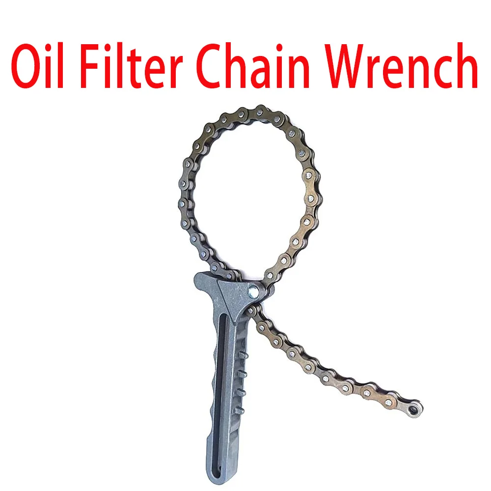 

Plier Remover Oil Filter Wrench Chain Wrench Oil Fuel Filter Filters Car Engine Oil Filter Chain Wrench Grip Spanner Repair Tool